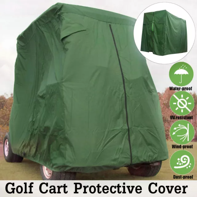 86''x43''x60'' Golf Buggy Cart Cover Waterproof Dust-proof Rain UV Protect