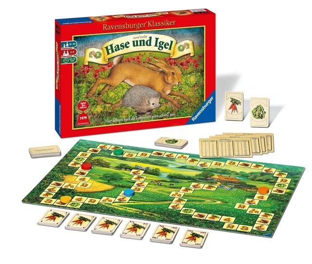 Hase und Igel | Hier können auch die Langsamen ganz schnell sein | Spiel | 26028 2