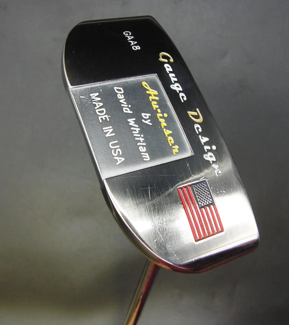 David Whitlam's Code M Putter Steel Shaft 87cm Length Iguana Golf Grip David Whitlam's Code M Putter Steel Shaft 87cm Length Iguana Golf Grip