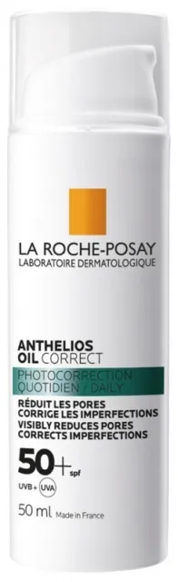 Aceite La Roche-Posay Anthelios Correcto Fotocorrección Diaria Crema-Gel FPS50+ 50 ml