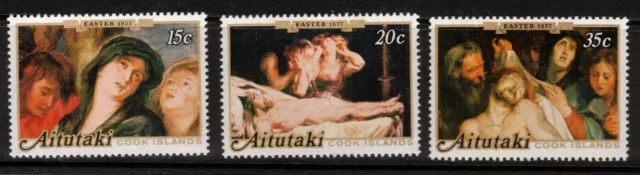 AITUTAKI Scott 145-7 Stanley Gibbons 221-3 Mint NH