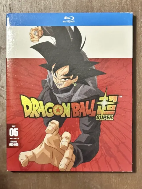 Dragon Ball Super: Part Five (Blu-ray) With Goku Black Slipcover SEALED