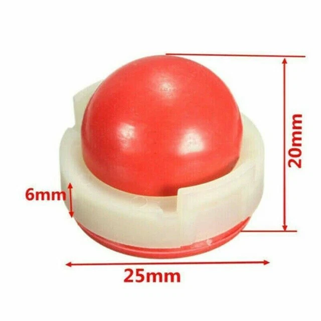 Pompetta Carburatore 20 Pezzi - Primer Per Decespugliatore E Motosega, 19mm E 22mm, Silicone - Foto 11