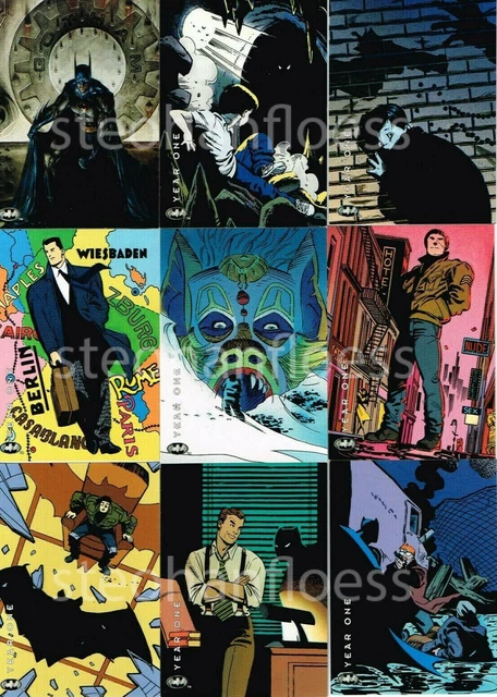 1994 Skybox Batman: Saga of the Dark Knight You Pick the Card Finish Your Set