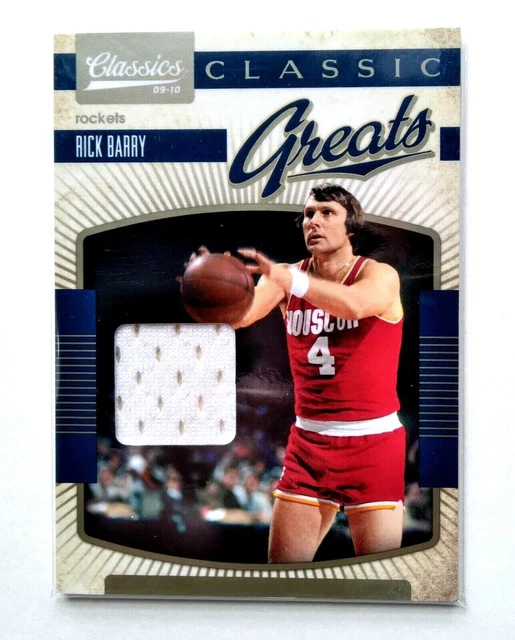 Rick Barry 2009-10 Classics - Classic Greats Jersey Card /88 Rick Barry 2009-10 Classics - Classic Greats Jersey Card /88