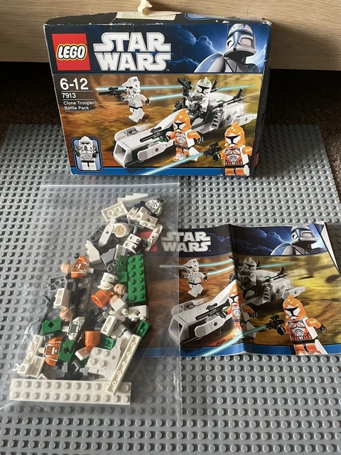 LEGO STAR WARS 7913 Clone Trooper Battle Pack 99 % Complet EUR 17,52 ...