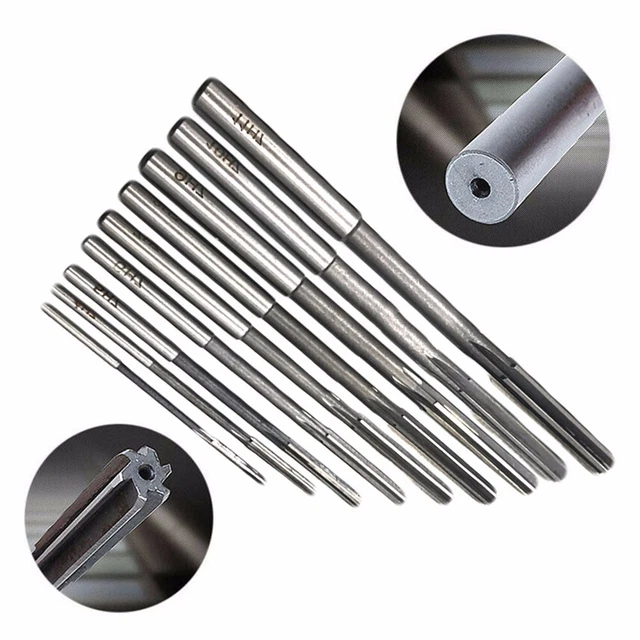 Precision HSS H8/H7 Gerade Schaft Reibe Set 2 10 mm (9 STCK./8 STCK./6 STCK./5 S