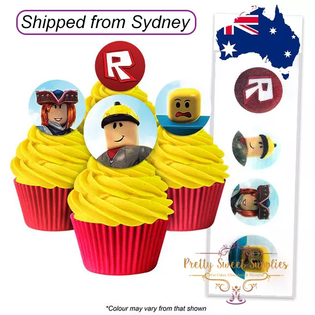 Roblox Logo 228-674 Cupcake Topper