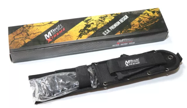 MTech USA Xtreme Outdoormesser Schwarz G10 Griff MTEC-1034 Jagdmesser 257 3