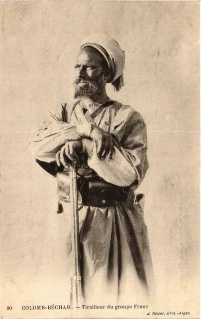 CPA AK Geiser 90 COLOMB-BÉCHAR Tirailleur of the Franc ALGERIA Group (757353)