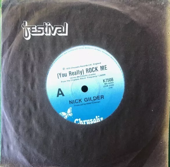 Nick Gilder - (You Really) Rock Me 7" 1979 Australia