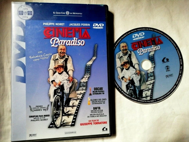 Cinema Paradiso DVD 1Oscar 1989 Philippe Noiret Jacques Perrin Francia-Italia 3