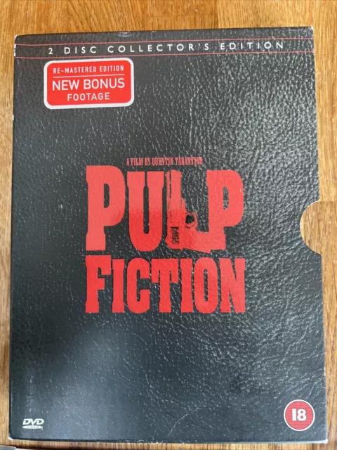 Pulp Fiction 2 Disc Collectors Edition Bonus Footage  (DVD, 2002) Tarantino