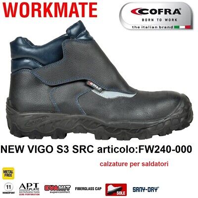 COFRA SCARPE ANTINFORTUNISTICA COFRA NEW SHEFFIELD UK S3 SRC  calzature antitaglio 