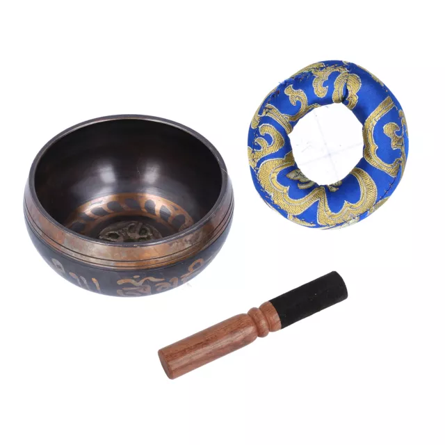 Buddha Sound Bowl Singing Chanting Promote Yoga Chimes Meditation Supplies ◑