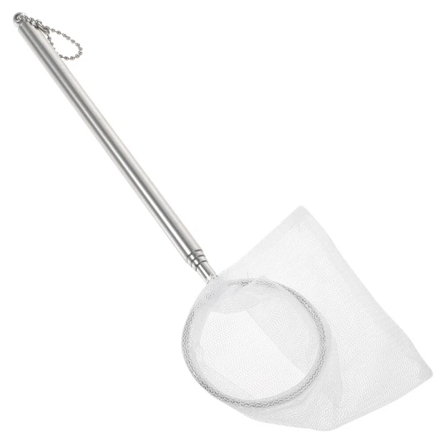ALUMIUM ALLOY FISH Net Mini Fishing Shrimp Catching Bait Handle £5.59 ...