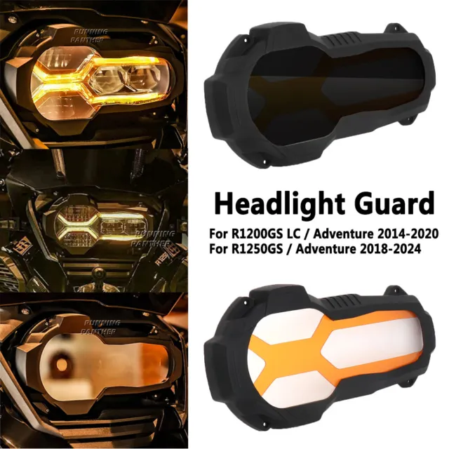 For BMW R1200GS LC Adventure PC Headlight Guard Protector Cover R 1250 GS ADV