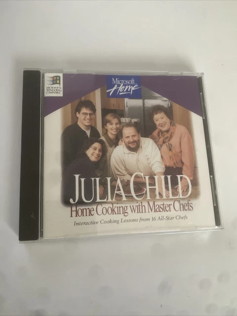 Julia Child's Home Cooking with Master Chefs-CD-ROM 16 All-Star CHEFS