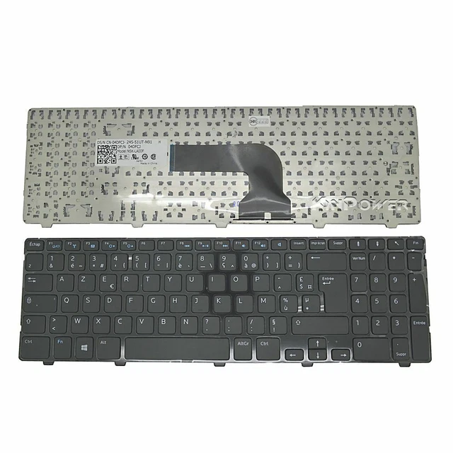Clavier AZERTY Français Pour Dell Inspiron Mini 10 1012 - Réf V101102A - Neuf