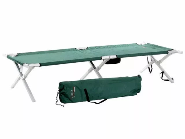 BYER OF MAINE Military Cot Reinforced Aluminum/Steel