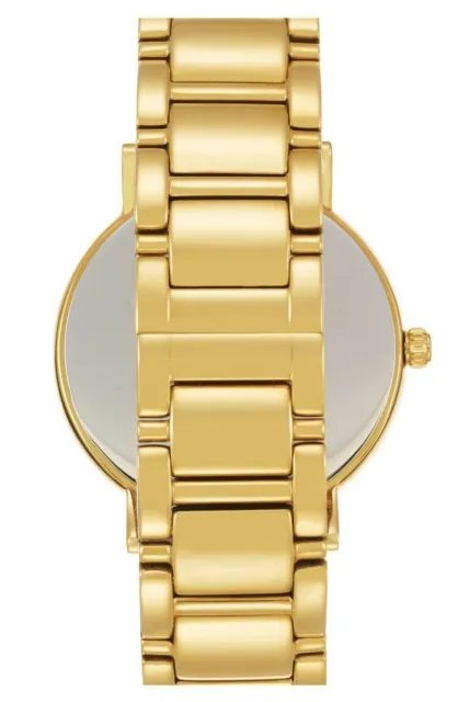 KATE SPADE Womens 1YRU0358 Gramercy Grand Pave Bezel Gold 38mm Watch 130855 2