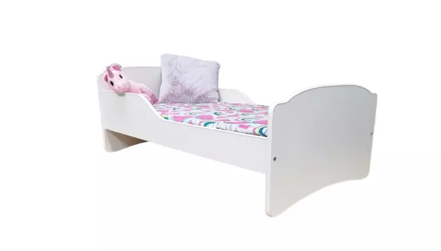 Toddler Bed Cot Kids Boys Girls Junior Bedroom Nursery  140X70Cm Free Delivery