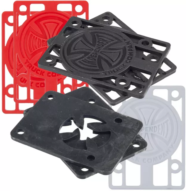 INDEPENDENT TRUCK COMPANY Skateboard Riser Pads / 1/4" - 1/8" - Shock pads