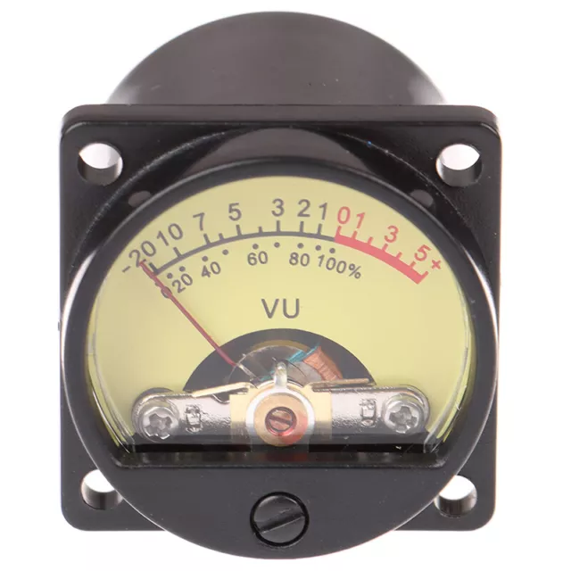 1 pz misuratore VU pannello 6-12 V lampadina luce posteriore calda registrazione livello audio amplificatore Me_H-H7