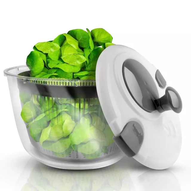 Essoreuse à Salade Salad Spinner 4 Litre Lacari - Geoffnete Emballage