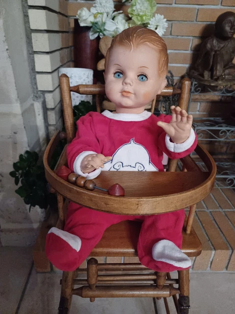 poupon ancien, Vintage, sans marque ,yeux dormeurs