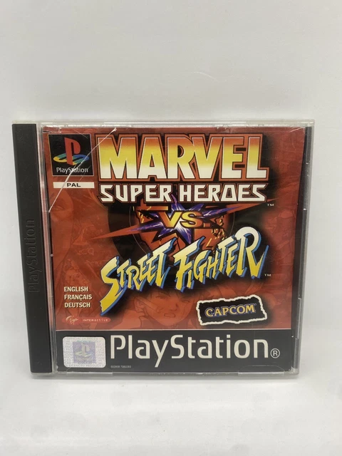 Marvel super heroes vs street fighter ps1 complet version à