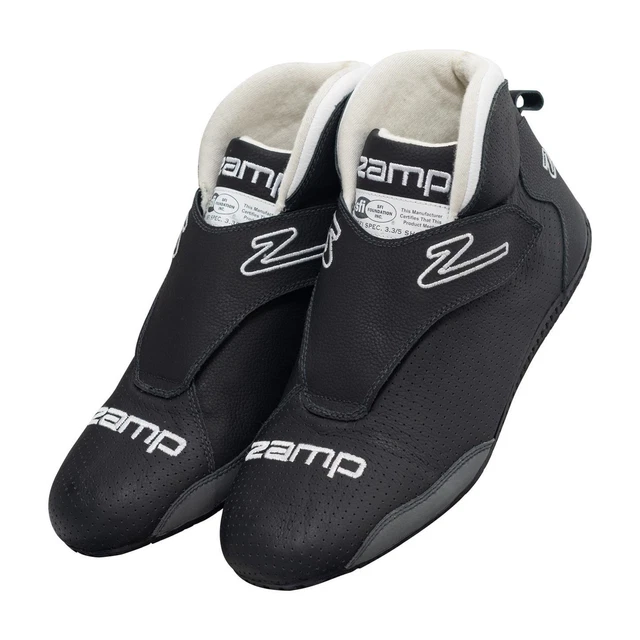 Zamp ZR-60 SFI 3.3/5 Race Shoe, Black, Size 11