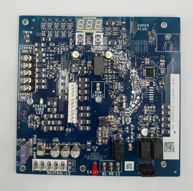 Carrier Furnace Control Board HK42FZ020 CEPL130591-41 – Used, Tested Working
