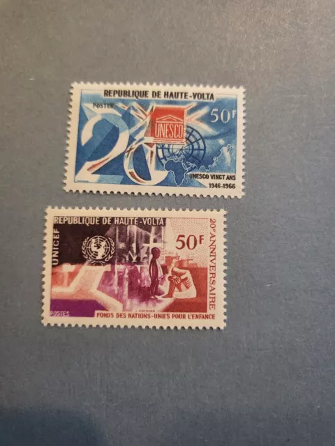 Stamps Burkina Faso Scott #173-4 nh