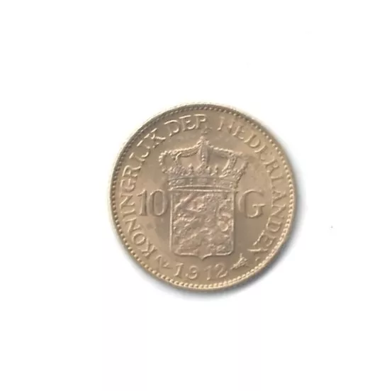10 Gulden - 1912 - Königin Wilhelmina - Königreich der Niederlande