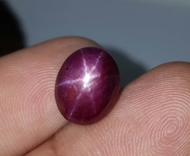 Rubis naturel du Mozambique de 7.99 ct, forme ovale, pierres précieuses...