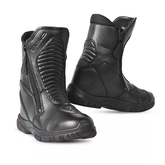 Bela Motorcycle Touring Armored Boots for Mens Motorbike Riding Protective Shoes