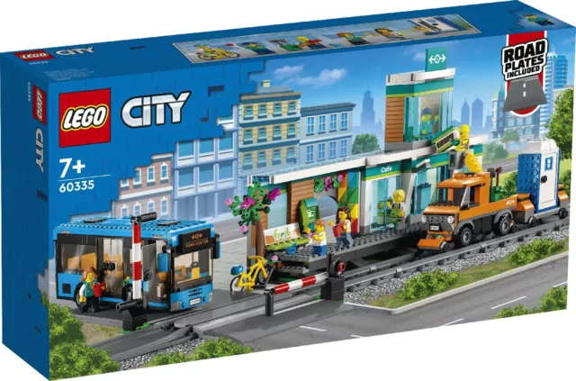 LEGO City 60335 Estación Tren Estación - Nuevo y Emb. Orig.