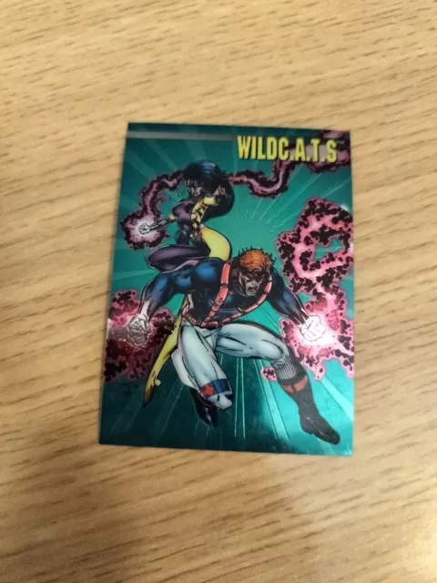 1994 WILDCATS Wildstorm trading card PROMO CARD #PR1 Wizard Magazine Insert