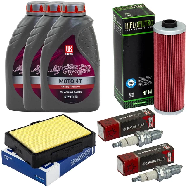 Pack Révision Filtres Pour BMW F 650 Funduro (1993-2000) - Filtre à Huile, à Air, Bougies