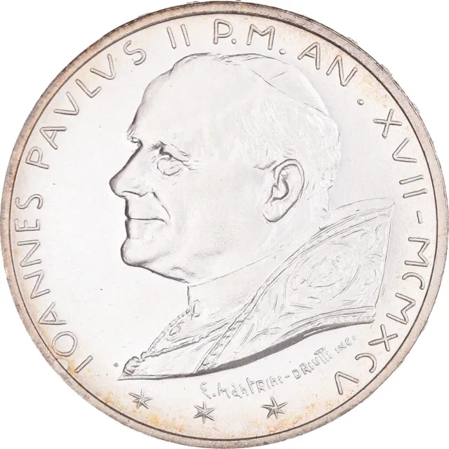 [#1035368] Coin, VATICAN CITY, John Paul II, 1000 Lire, 1995, MS, Silver, KM:268