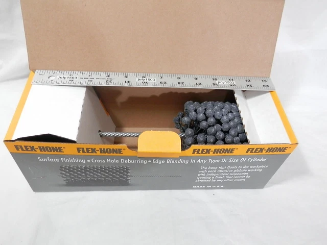 (1) NEW 4-1/8" 120 grit Flexible Cylinder Hone Bore Diameter Ball Engine Flex