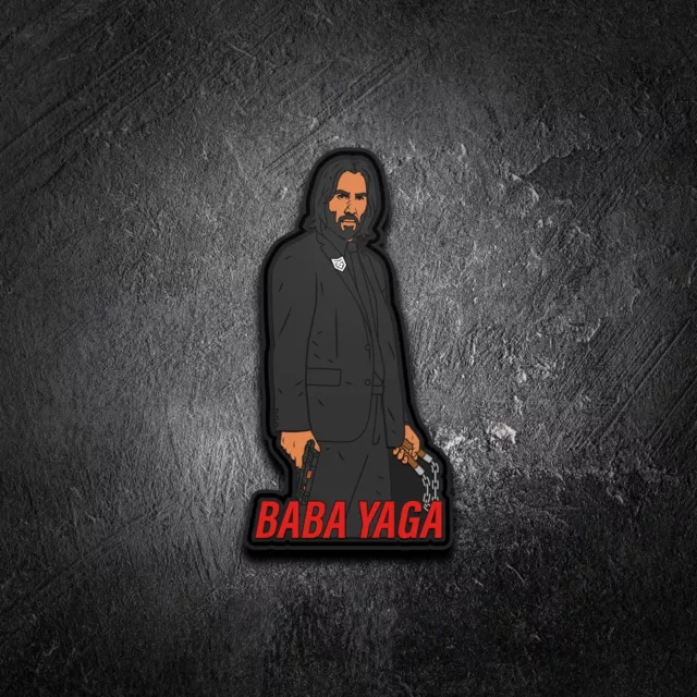 JOHN WICK BABA Yaga PVC Morale Patch $9.99 - PicClick