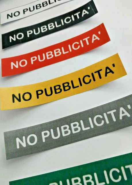 Etichetta Adesiva In Alluminio Con Scritta "No Junk Mail", Per - Foto 13