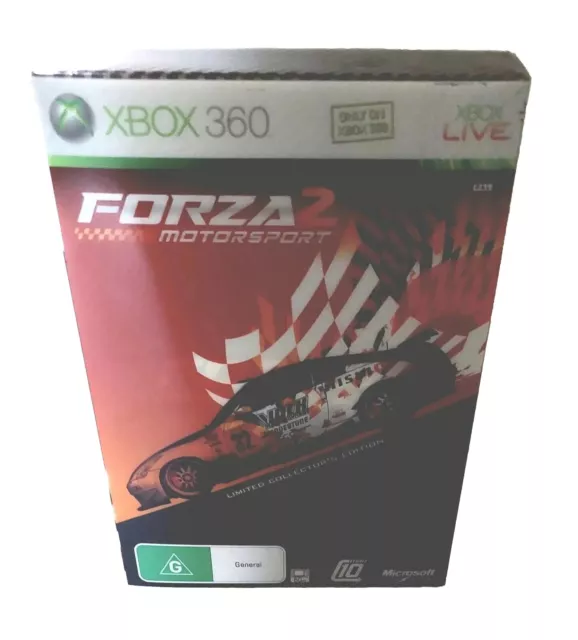 FORZA MOTORSPORT 3 LIMITED COLLECTORS EDITION XBOX 360 NEW SEALED FREE  SHIPPING