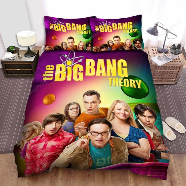 THE BIG BANG Theory 2007-2019 Movie Poster Fanart 5 Quilt Duvet Cover ...