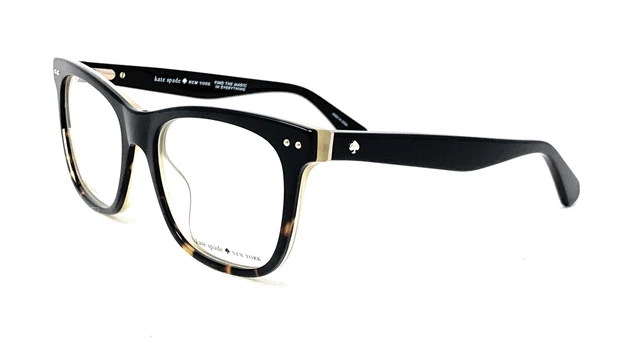 Gafas para mujer KATE SPADE Aniyah W4A negras/Havana borde completo 51 mm