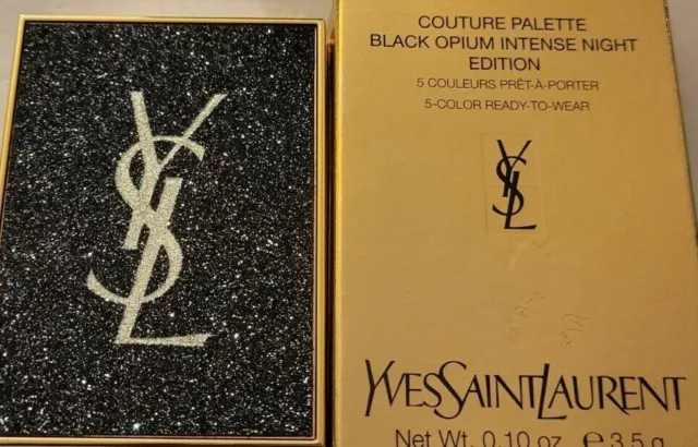 Yves Saint Laurent Ysl Couture Palette Black Opium Intense Night Editon 5 Colors