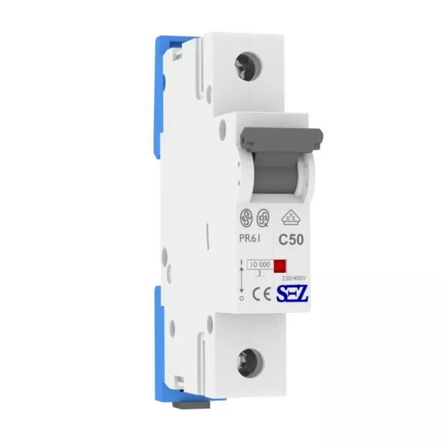 Interruttore di protezione linea C50A 1 poli 10kA VDE fusibile automatico interruttore LS SEZ