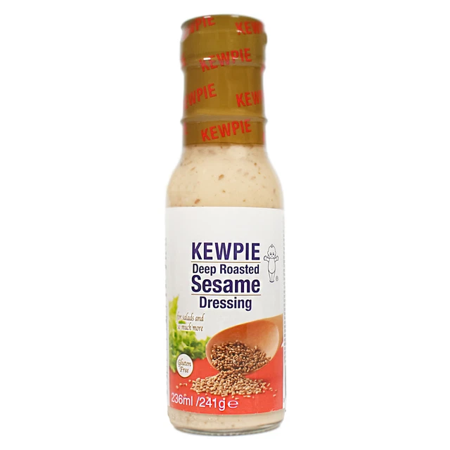 Kewpie Sesam Dressing mit geröstetem Sesam 236ml Sesame Dressing